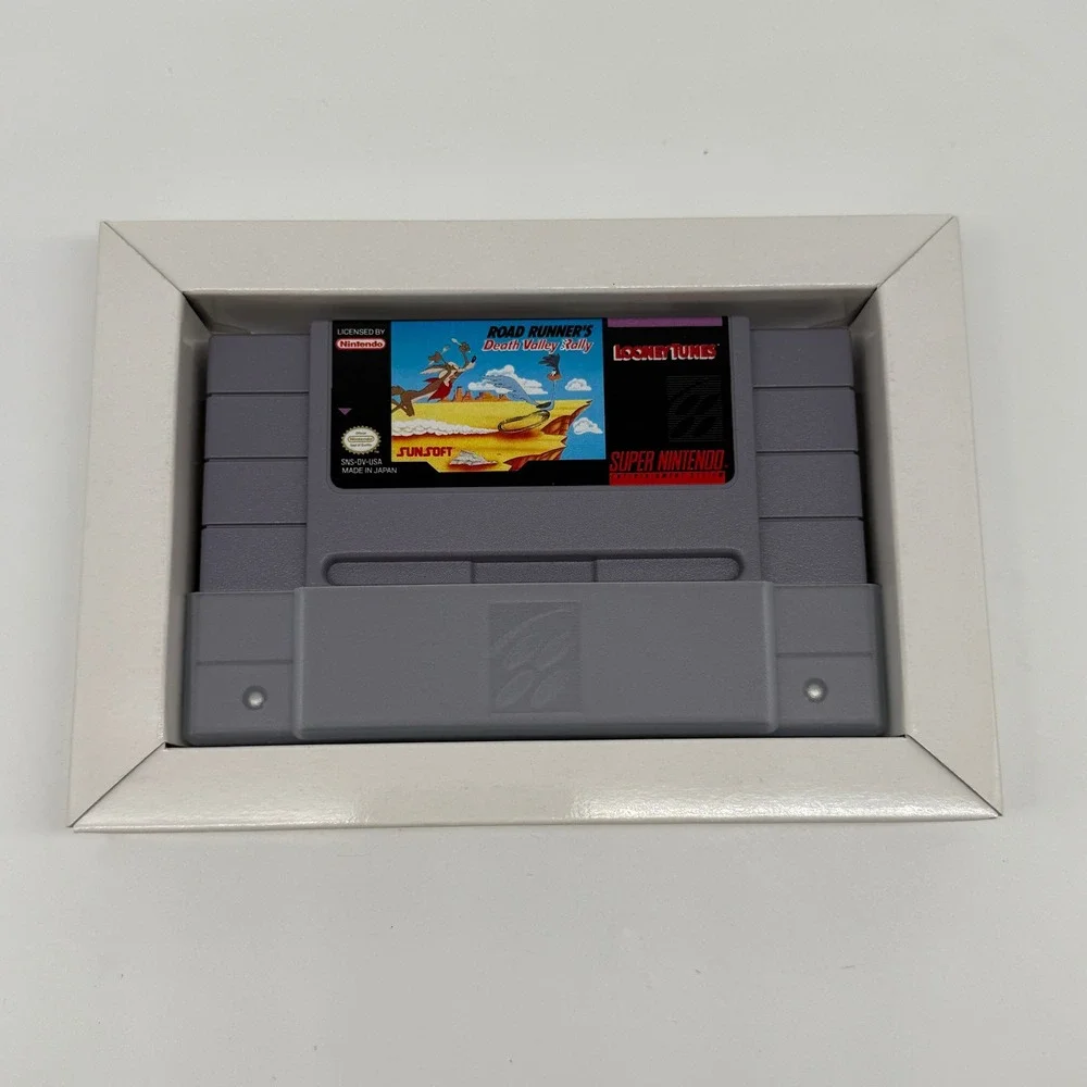 Road Runner's Death Valley Rally SNES Super Nintendo Complete CIB Tested